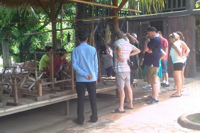 Full-Day Phnom Penh City & Silk Island with a local Tuk Tuk Tours - Wat Phnom closes the day with a hilltop temple