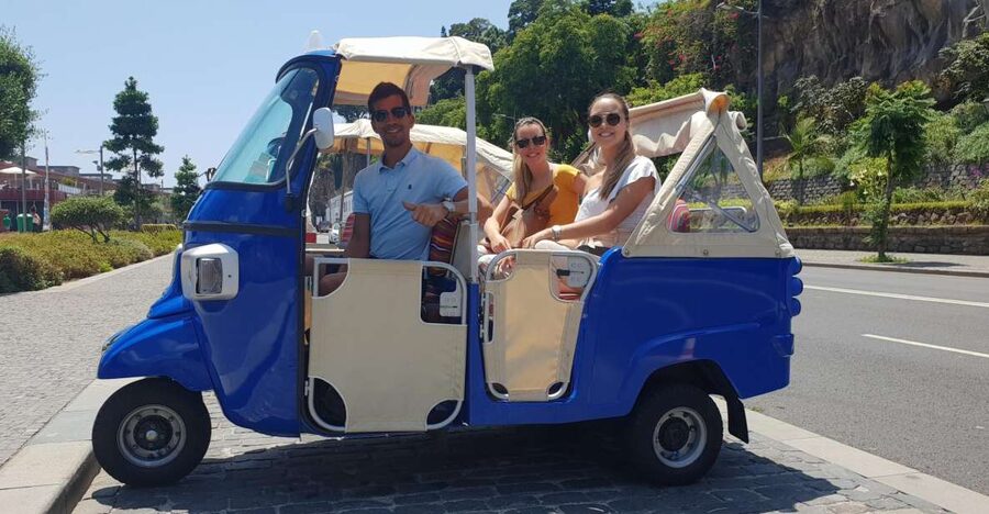 Funchal: Guided City Tuk-Tuk Tour - Central Funchal, From Zarco to the Cathedral