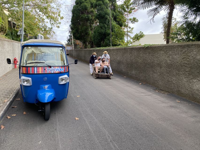 Funchal: Monte Tropical Garden & Toboggan Ride by Tuk Tuk - Key points to know before booking