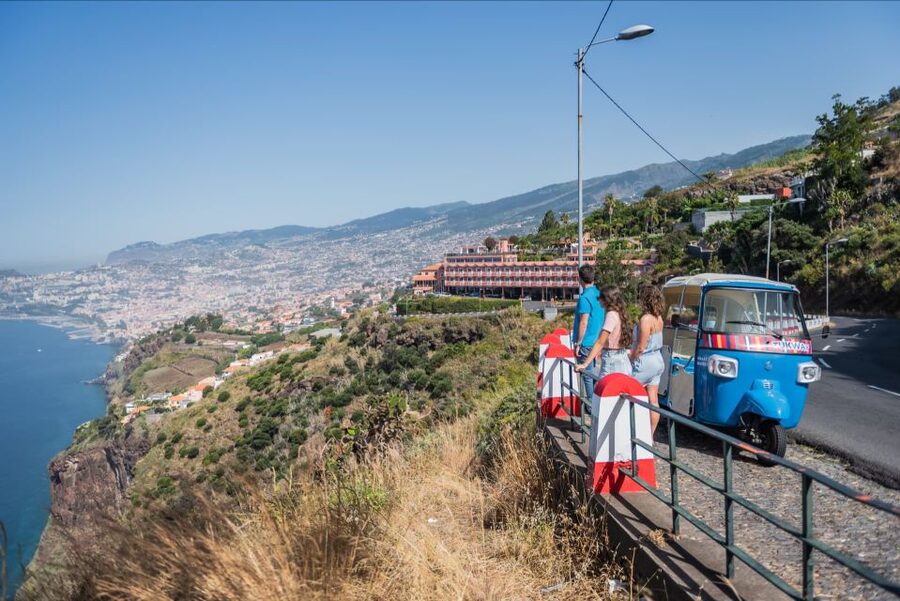 Funchal: Private Customizable Guided Tour by Tuk-Tuk - Cabo Girão and the south coast