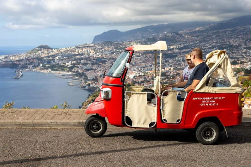 Funchal: Tuk Tuk Tour to the Most Breathtaking Viewpoints - Fortaleza de São João, your first high stop