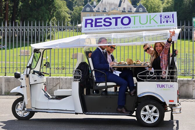 Geneva Apero TukTuk Tour - The aperitif is the main extra touch
