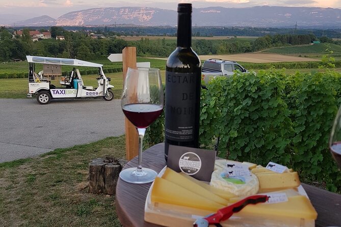 Geneva Panoramic & Tasting Vineyards Tour in an Tuk Tuk - What the private tuk tuk format changes