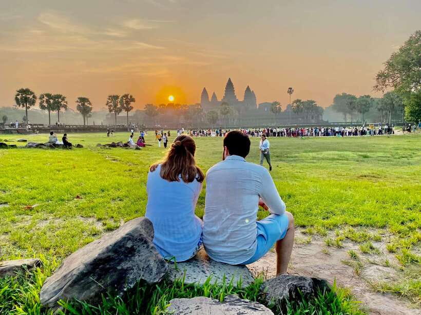 Grand Circle With Sunrise Private Tuk-Tuk - Preah Khan brings the route into the Grand Circuit