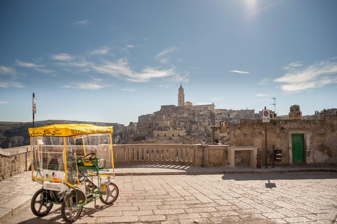 Grand Tour of the Stones in Electric Rickshaw - Sasso Barisano and the Gravina view
