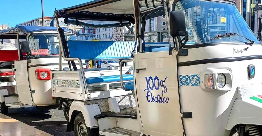 Guided Electric Piaggio Tuk-Tuk Tour of Historic Lisbon - Baixa and Lisbon Cathedral: the city’s opening chapters