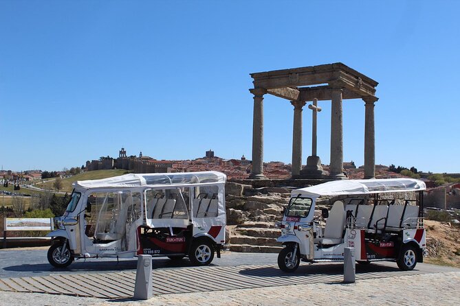 Guided Tuktuk Tour with Stops and Drop-off in Ávila - Puerta del Rastro and the Dávila Palace