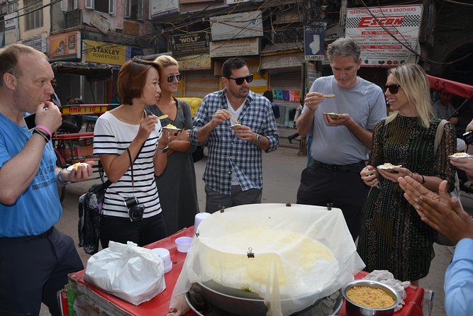 Half-Day Food Tour with Cycle Rickshaw ride to Masterji Kee Haveli - Riding Through the Old City by Cycle Rickshaw