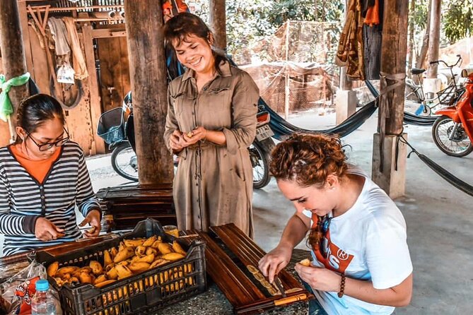half day morning tour by Tuk-Tuk - Food samples that connect you with village life