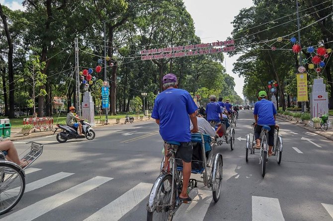 Half-Day Private Cyclo Tour Of Ho Chi Minh Highlights - The Opera House, Hotel Continental, City Hall, and Rex Hotel