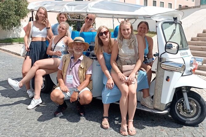 Halfday Tuk Tuk Tour Lisbon Highlights-Viewpoints-Local Stories - Price, timing, and what the $96.55 covers
