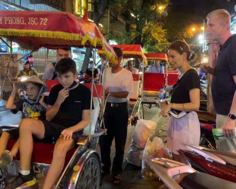 Hanoi: Embark On A Cyclo City View Tour - Tran Phu Train Road and the limits of a photo stop