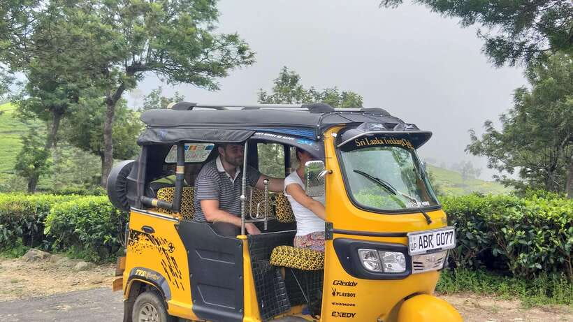 Haputale:Glorious Tuk Tuk Ride to Lipton'sSeat & Tea Factory - A five-hour ride through Sri Lanka’s tea country