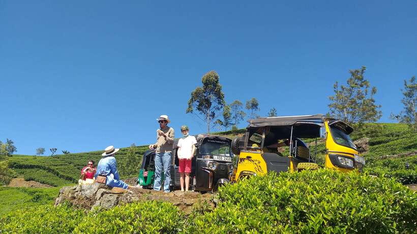 Haputale:Glorious Tuk Tuk Ride to Lipton'sSeat & Tea Factory - Price, timing, and who gets the best value