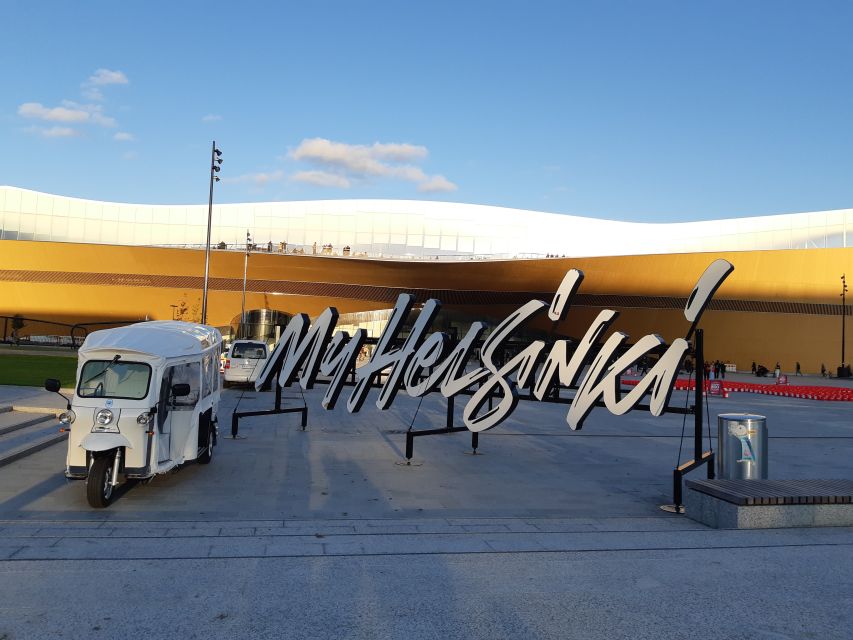 Helsinki City: 2.5-Hour City Tour with Electric TukTuk - A coastline introduction before the city center