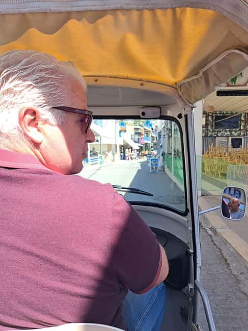 Hersonissos: Private Tuk Tuk Tour with Sea Views - The port, fishing boats, and sea breeze