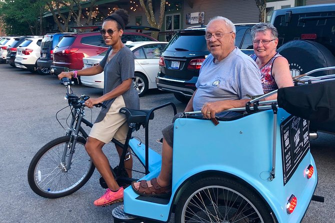 Hi-5 Rickshaw Tour Traverse City - First Thing You MUST Do in TC! - Grand Traverse Commons: the most memorable stop