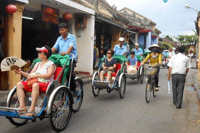 Hoi An Rickshaw Riding/Carpentry or Ceramic Class by Foodie Tour - What the 15 to 20 minute rickshaw ride adds