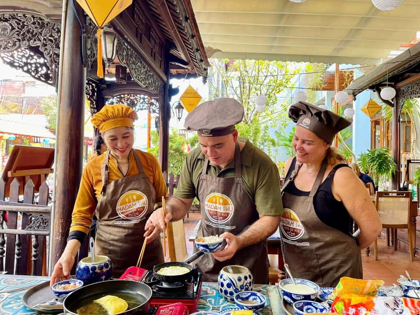 Hue City: Cyclo, Market Tour & Cooking Class at Madam Thu - Starting in Hue by cyclo and motorbike