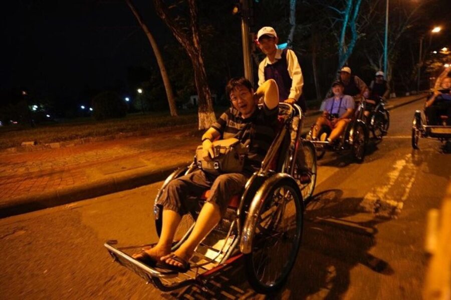 Hue: Night Street Food Tour by Cyclo with a Local Guide - Banh khoai, Hue’s crisp and filling pancake