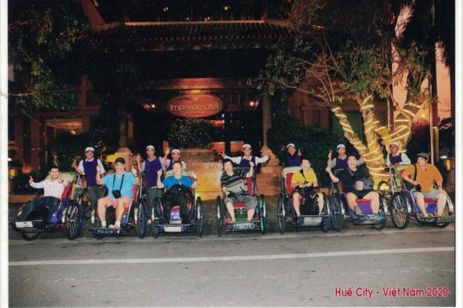 Hue: Night Street Food Tour by Cyclo with a Local Guide - Bun bo Hue is the main bowl of the evening