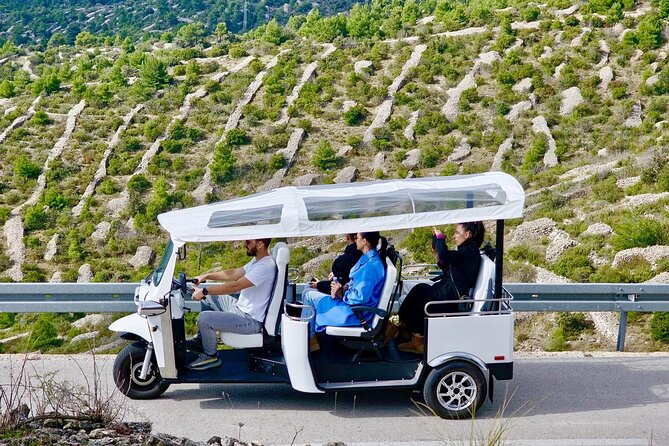 Hvar Adventure Tour: Explore with a 4-6 Seater eTuk Tuk Rickshaw! - Hilltop views and the lavender fields