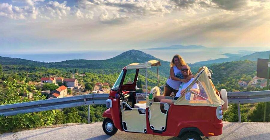 Hvar: Tuk Tuk island tour - Malo Grablje, the ghost village