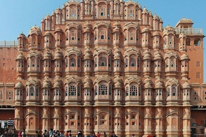 Jaipur City Tour by Women-Driven E-Rickshaw - Jal Mahal from the lakeside