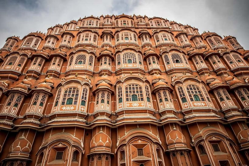 Jaipur Private City Tour with a Women-Driven E-Rickshaw Ride - Hawa Mahal begins the sightseeing day