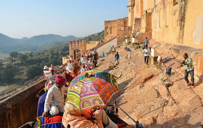 Jaipur: Private Full-Day City Tour By Tuk-Tuk with Pick-Up - Jantar Mantar shows Jaipur’s scientific side