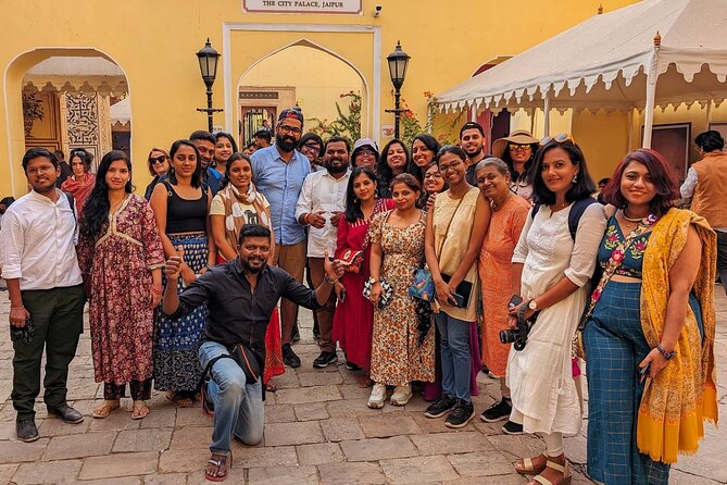 Jaipur Rickshaw Tour Jantar Mantar City Palace - Three Jaipur icons in one private route