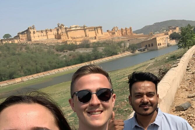 Jaipur Tuktuk Local Sightseeing Day Tour - Jal Mahal is a short lakeside pause