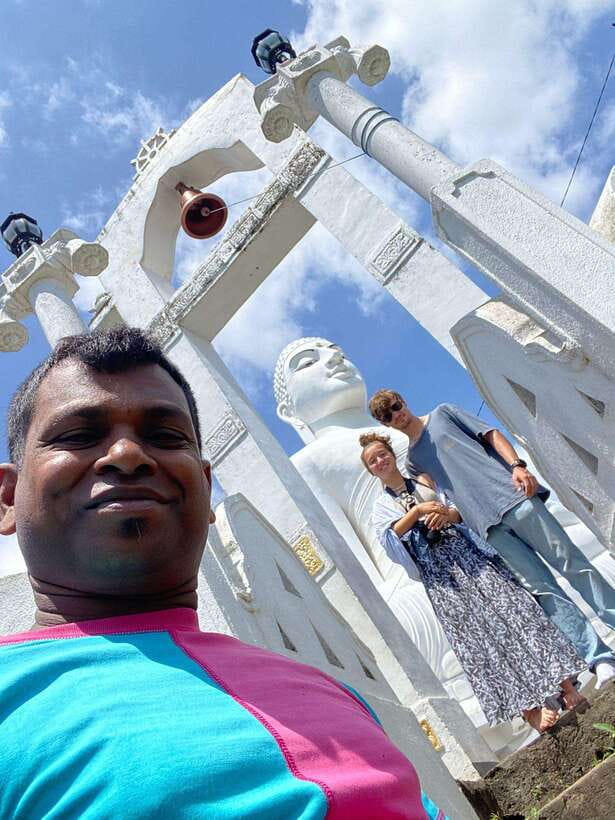 Kandy: Discover the City on a Private Guided by Tuk Tuk Tour - Kandy Lake from street level