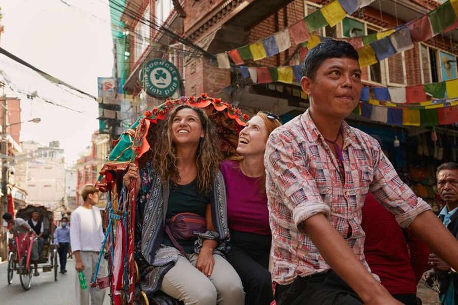 Kathmandu at Sunset: Explore the City on Rickshaw - Asan Market and the Annapurna Temple