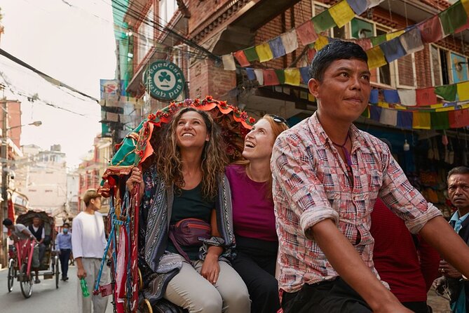 Kathmandu Sunset Tour by Rickshaw Including Durbar Square Visit - Asan market, spices, shrines, and tight lanes
