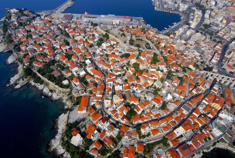 Kavala: City Grand Tour by Eco Friendly Tuk Tuk - Panagia and the first view over Kavala