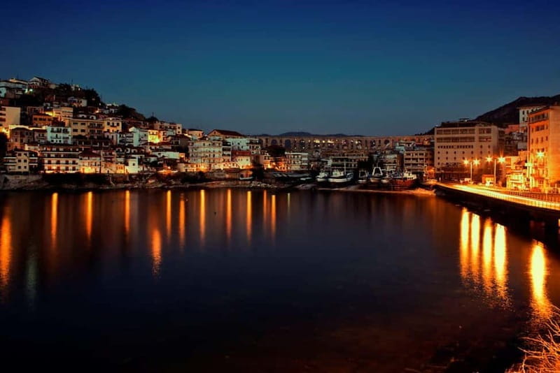 Kavala: Evening Snapshots Tour by Eco-Friendly Tuk-Tuk - Harbor views and the changing evening light