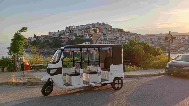Kavala: Evening Snapshots Tour by Eco-Friendly Tuk-Tuk - Starting behind the courthouses near the Kamares