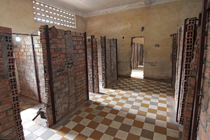 Killing Fields & Toul Sleng Genocide Museum Tickets With Tuk Tuk - Tuol Sleng: classrooms turned into prison cells