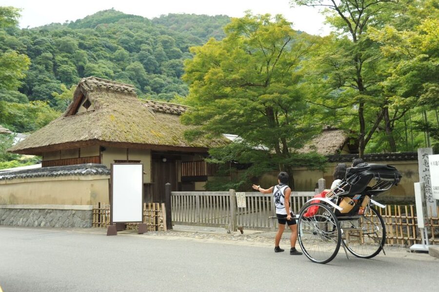 Kyoto: Arashiyama Customized Rickshaw Tour & Bamboo Forest - Nonomiya Shrine and the first stop
