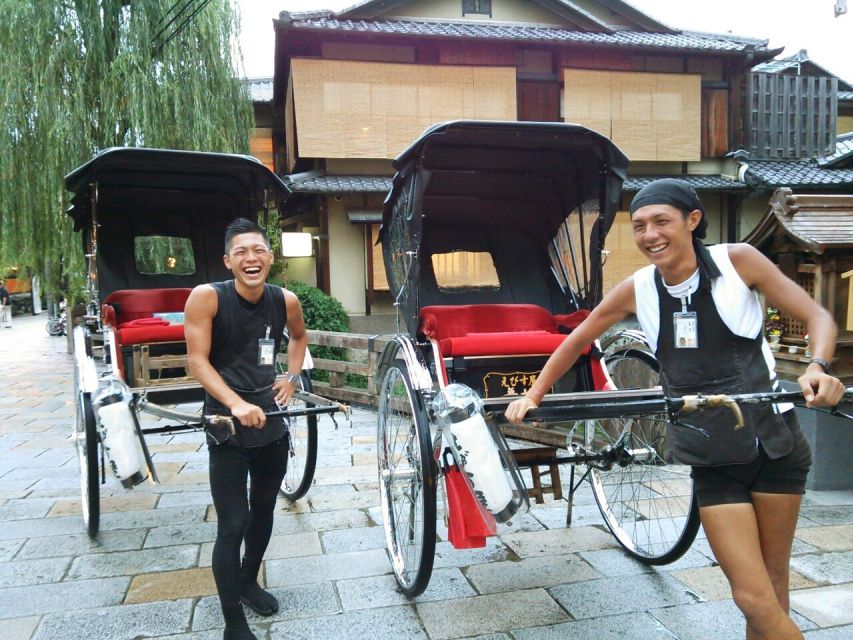 Kyoto: Private Rickshaw Tour of Gion and Higashiyama Area - Choosing between 45 minutes and a longer ride