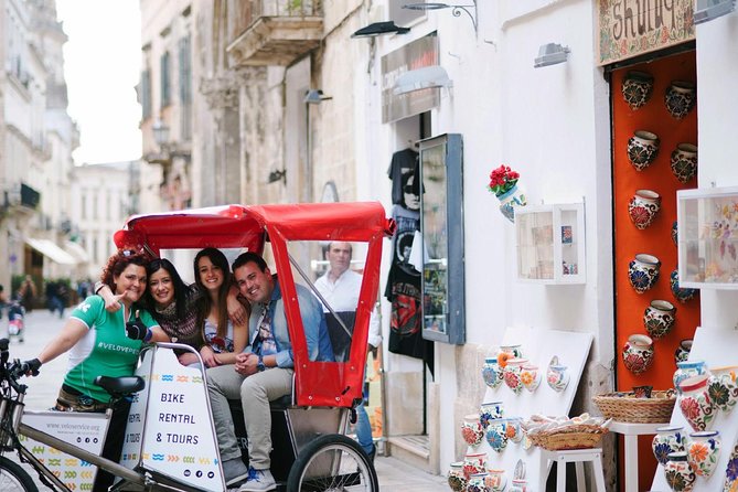 Lecce Shopping Tour by Rickshaw - Why a rickshaw works well in Lecce
