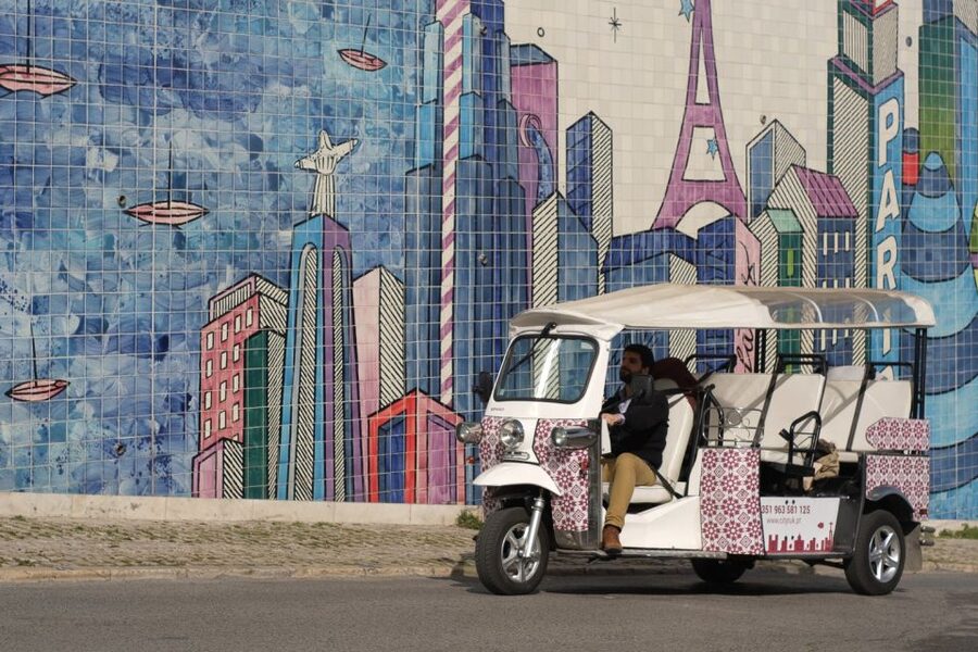 Lisbon: 3-Hour Street Art Tuk Tuk Tour - LX Factory brings a newer Lisbon into view