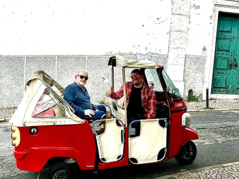 LISBON: Amazing Tuktuk tours with a local portuguese guide - Tiles, churches, funiculars, and street details