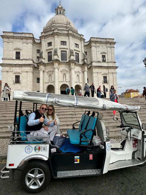 Lisbon: Belem Sightseeing Tour by Eco TukTuk - Belém Tower and the riverfront