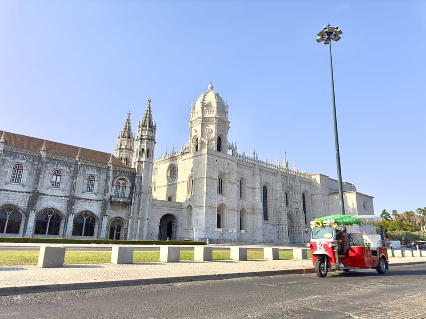 Lisbon: Belém, Sightseeing Tour by Tuk-Tuk - Jerónimos Monastery and Manueline Detail