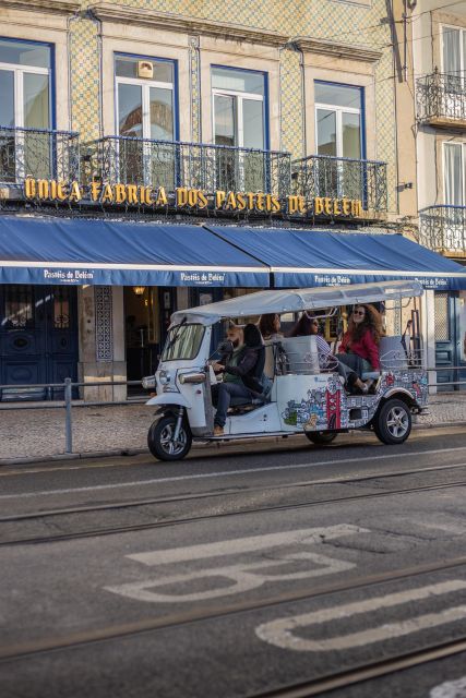 Lisbon: Belém Tuk Tuk Tour with Pastel de Nata Tasting - Belém Tower beside the Tagus