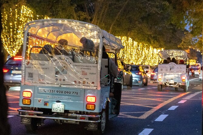 Lisbon Christmas Lights Tuk-Tuk Tour with Local Guide - São Pedro de Alcântara gives the tour its best view