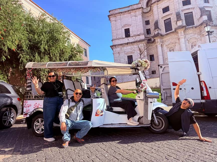 Lisbon: City Tour by Tuk Tuk with Free Souvenir - Key points to know before booking