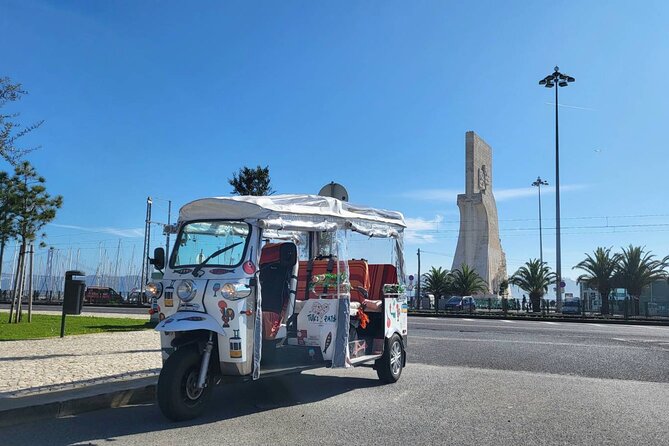 Lisbon Complete Tour! Eco TukTuk Private Guided - MAAT and the Tagus finish